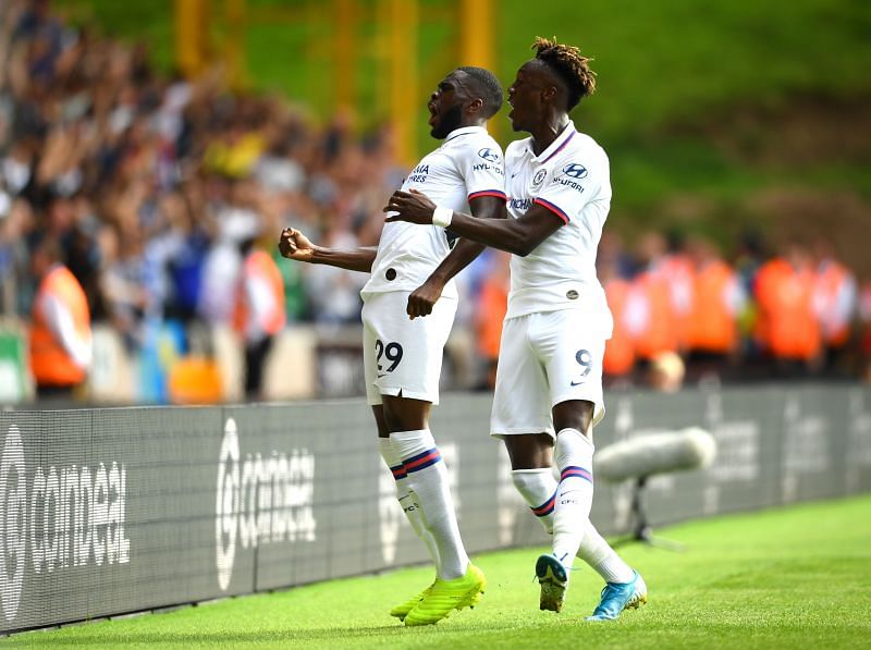 Chelsea academy graduates Tammy Abraham and Fikayo Tomori both scored in the Blues' 2-5 win over Wolves.